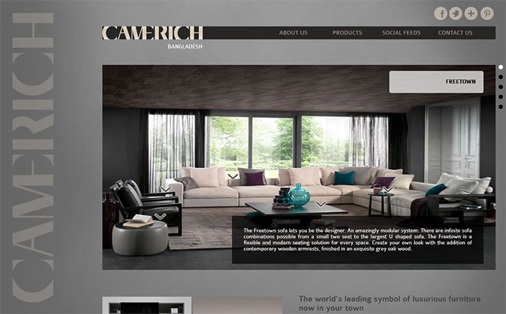 Camerich Bangladesh | Furniture Company in Bangladesh