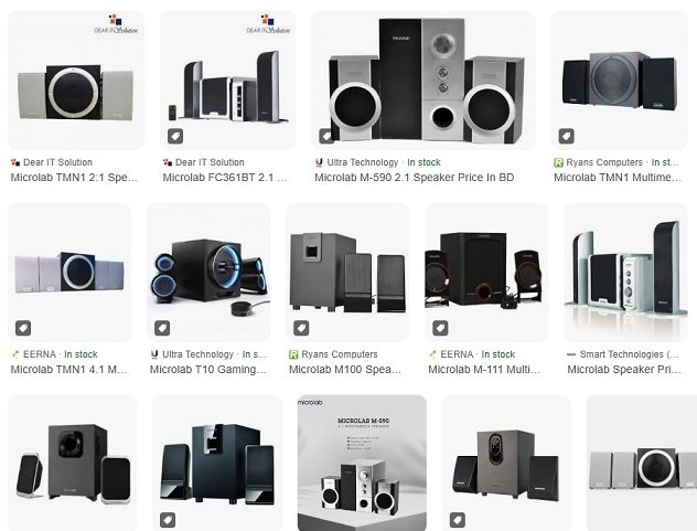 Microlab Speaker Price in Bangladesh 2025