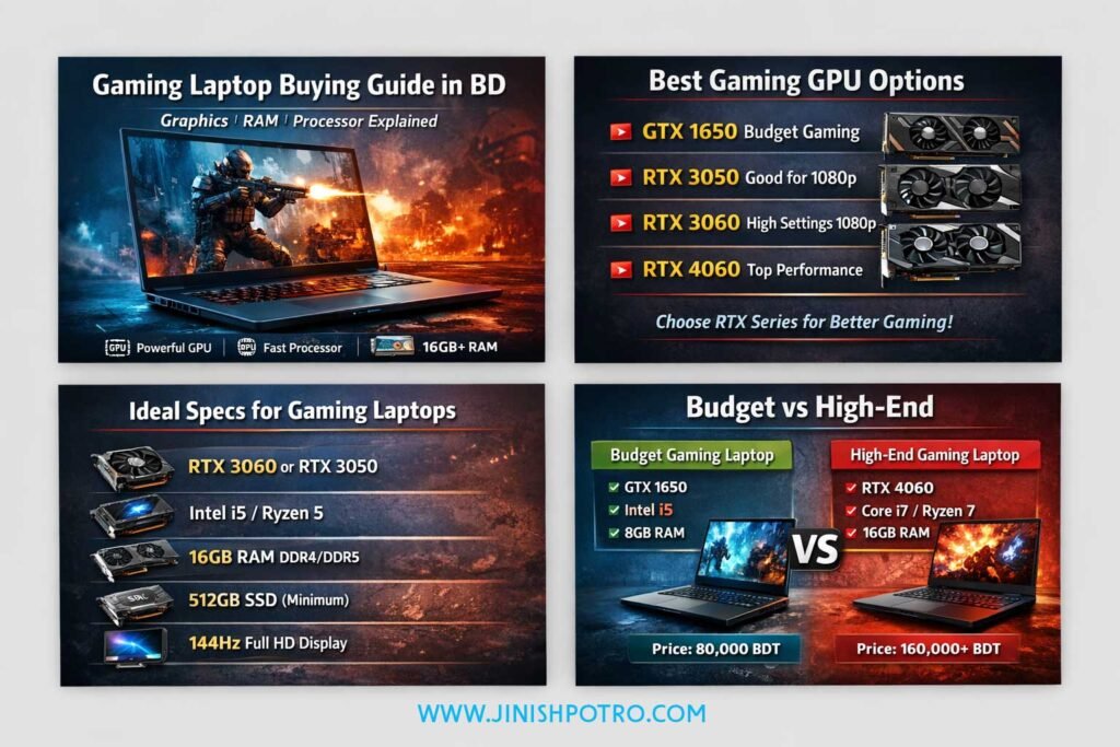 Gaming Laptop Buying Guide In BD Graphics RAM Processor Explained Gaming Laptops Guide For Bangladesh Jinishpotro 1024x683 